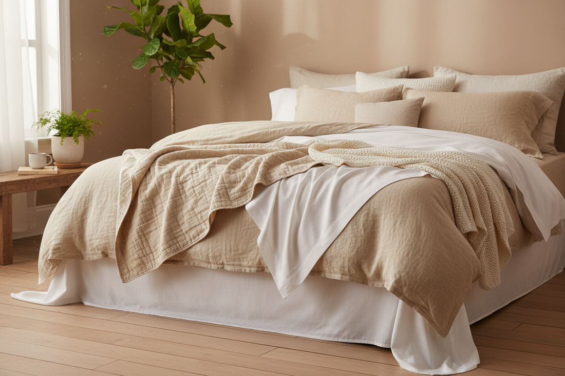 Choosing the Right Bed Sheets: Why Natural Fibers Support Restful Sleep