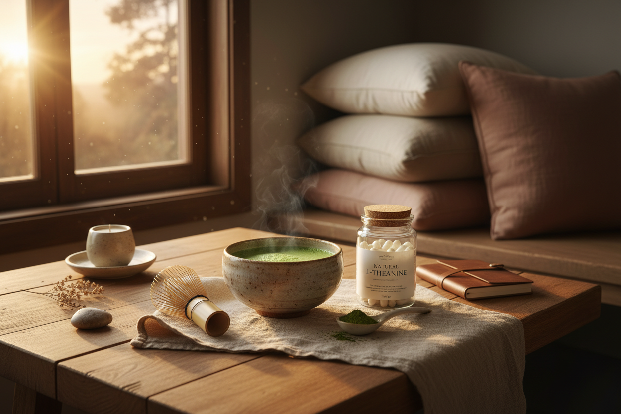 L-Theanine and Sleep: How Calming the Mind Supports Deeper Rest